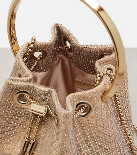 Sac seau Bon Bon Small en satin à ornements - Jimmy Choo - Modalova