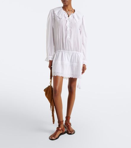 Robe Lenora en coton à broderies anglaises - Marant Etoile - Modalova