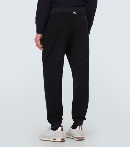 Pantalon de survêtement 4-Bar en coton et soie - Thom Browne - Modalova