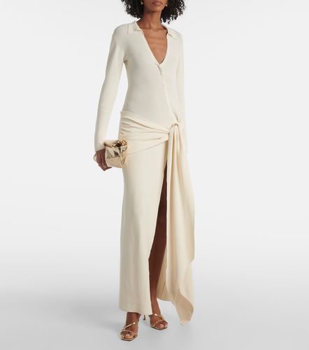 Robe longue Saros en coton mélangé - Aya Muse - Modalova