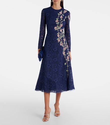 Robe de cocktail Marlena en dentelle à ornements - Costarellos - Modalova