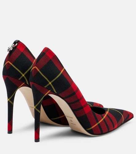 Escarpins Skull MacQueen Tartan - McQueen - Modalova