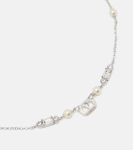 Collier Ovalette à cristaux Swarovski® - Valentino - Modalova