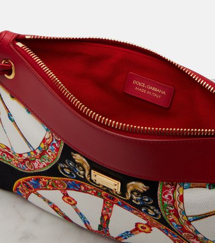 Pochette Small en toile à imprimé - Dolce&Gabbana - Modalova