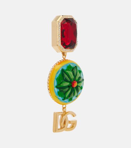 Boucles d'oreilles DG à ornements - Dolce&Gabbana - Modalova