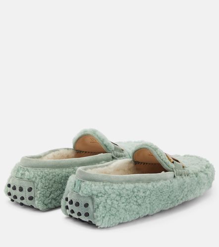 Ballerines Gommino en shearling - Tod's - Modalova