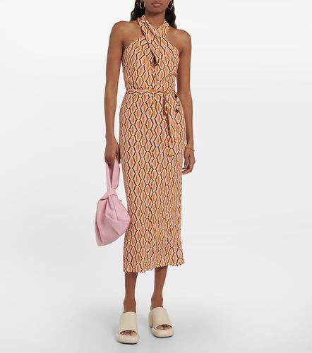 Robe midi Caterina imprimée en crêpe - Velvet - Modalova