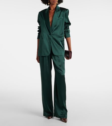 Pantalon ample en charmeuse de soie - The Sei - Modalova