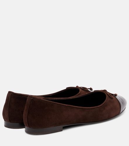 Ballerines Cap Toe en daim - Tory Burch - Modalova