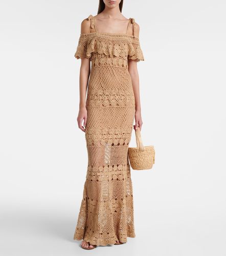 Robe longue Marianne en crochet de coton - Anna Kosturova - Modalova