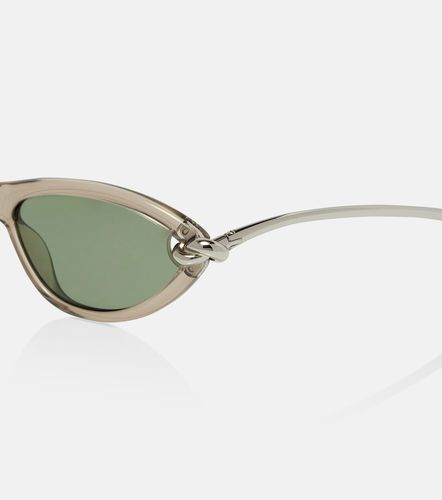 Lunettes de soleil œil-de-chat Knot - Bottega Veneta - Modalova