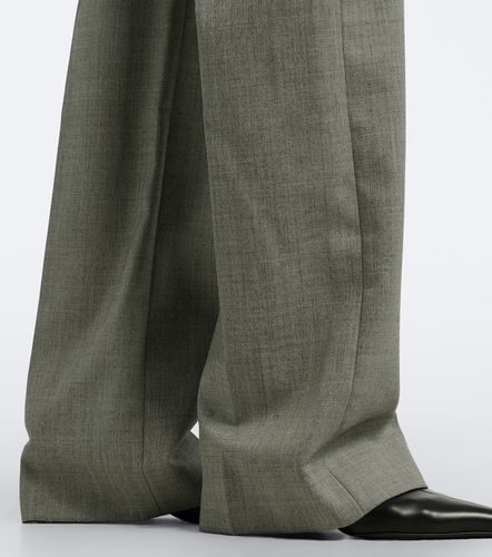McQueen Pantalon droit en laine - McQueen - Modalova
