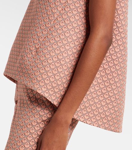Top La Scala à fleurs en jacquard - La DoubleJ - Modalova