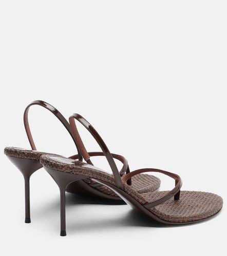 Sandales slingback Lidia en cuir verni - Paris Texas - Modalova