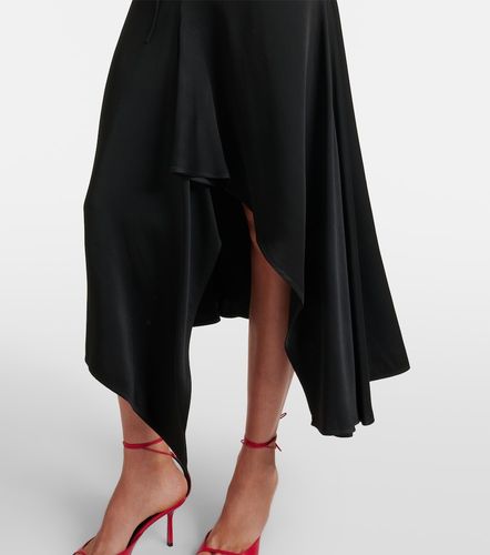 Robe midi asymétrique - Victoria Beckham - Modalova
