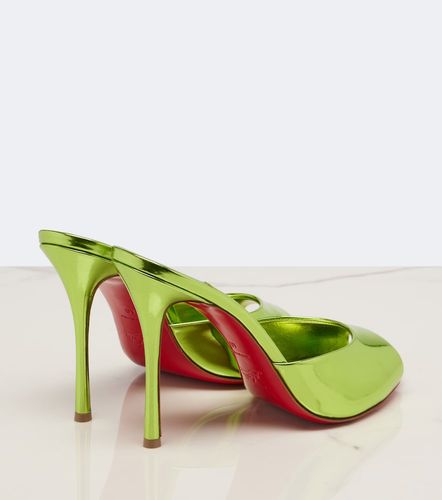 Mules en cuir métallisé Me Dolly - Christian Louboutin - Modalova