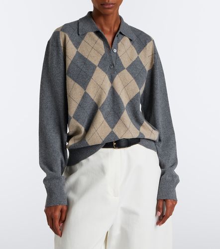 Róhe Polo en laine mélangée à motif argyle - Rohe - Modalova