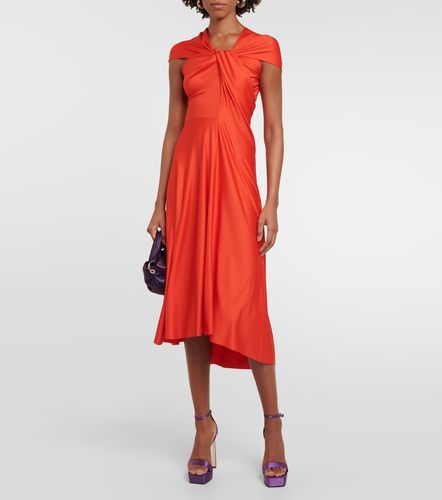 Victoria Beckham Robe midi en satin - Victoria Beckham - Modalova
