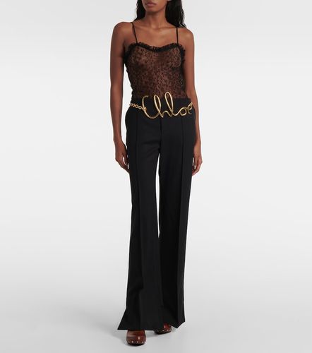 Chloé Pantalon ample à taille haute - Chloe - Modalova