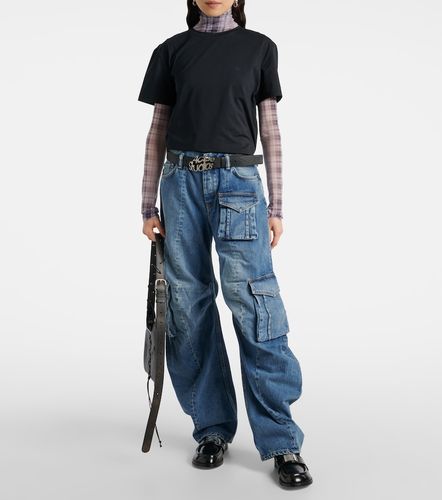 T-shirt en coton mélangé - Acne Studios - Modalova