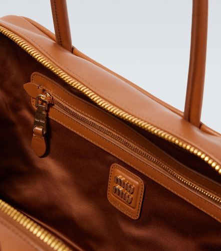 Miu Miu Sac Beau Large en cuir - Miu Miu - Modalova