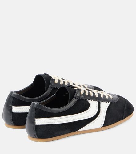 Baskets en cuir et daim - Dries Van Noten - Modalova