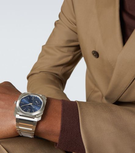 Montre Octo Finissimo 40mm en acier inoxydable - Bvlgari - Modalova