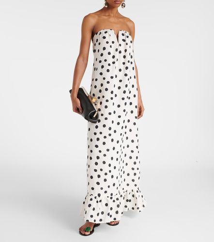 Robe bustier à pois - Adriana Degreas - Modalova
