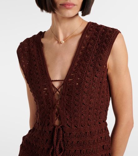 Robe Jennifer en crochet de coton - Anna Kosturova - Modalova
