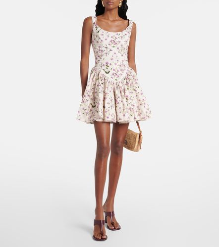 Robe Pluma en coton à fleurs - Agua by Agua Bendita - Modalova
