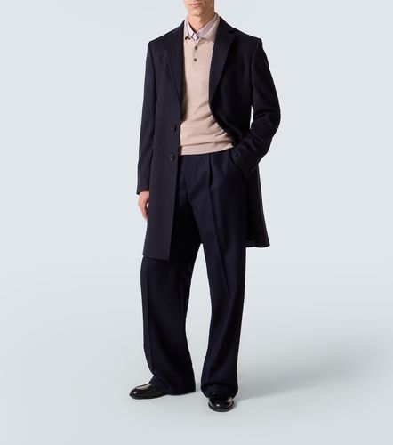 Manteau en laine et cachemire mélangés - Zegna - Modalova