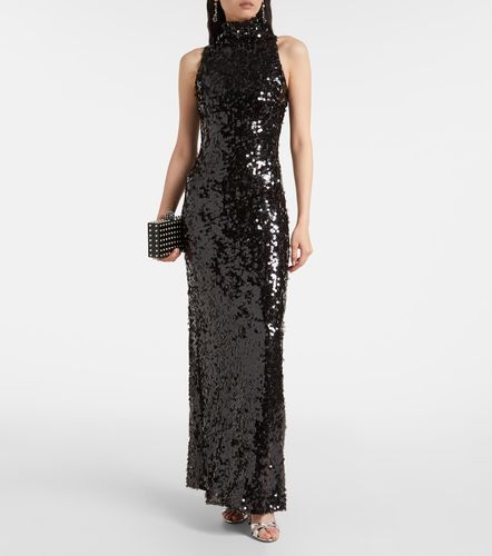 Robe longue Cristalla à ornements - Christopher Esber - Modalova