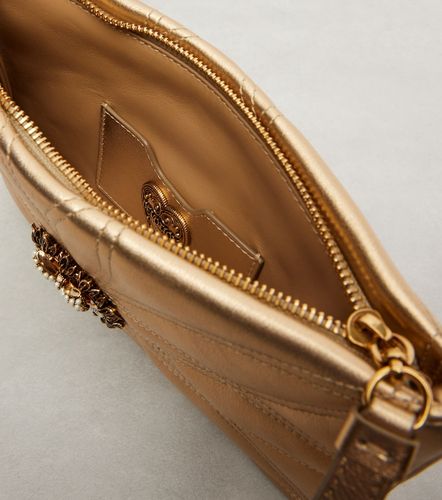 Pochette Devotion Mini en cuir métallisé - Dolce&Gabbana - Modalova