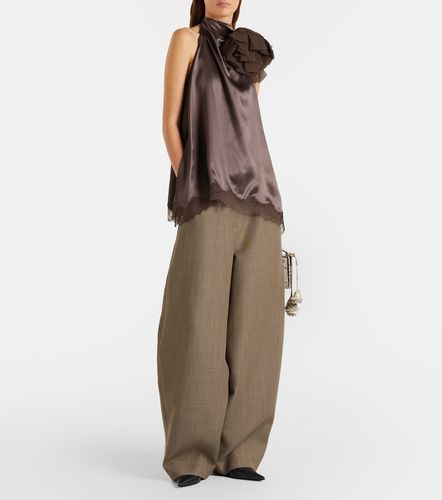 Pantalon ample en laine - Magda Butrym - Modalova