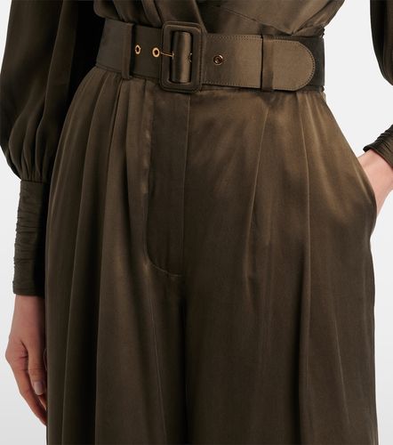Zimmermann Pantalon ample en soie - Zimmermann - Modalova