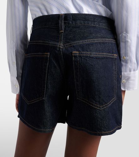 Short Leith en denim de coton - Agolde - Modalova