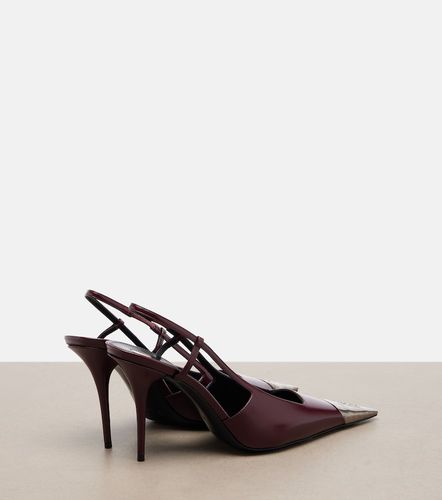 Escarpins slingback Jeanne en cuir - Saint Laurent - Modalova