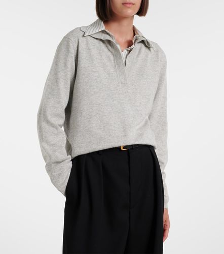 Pull polo en coton et cachemire - Jardin des Orangers - Modalova