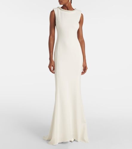 Robe longue de mariée à ornements - Max Mara - Modalova