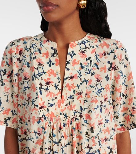 Top Calla en soie à fleurs - Ulla Johnson - Modalova