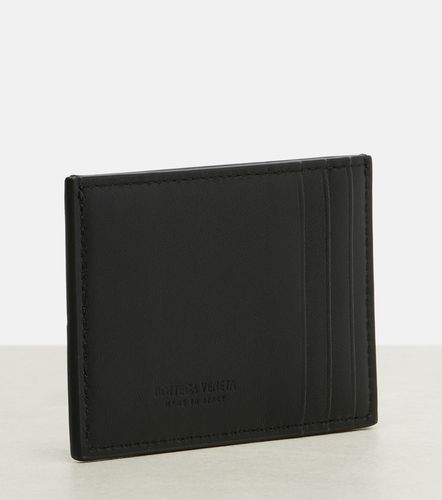Porte-cartes Cassette Intreccio en cuir - Bottega Veneta - Modalova