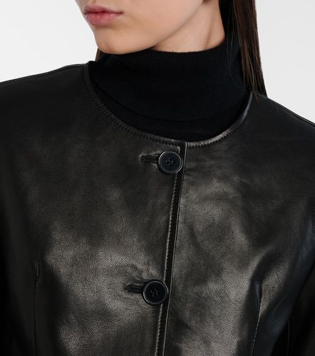 Nour Hammour Veste en cuir Maud - Nour Hammour - Modalova