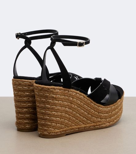 Sandales compensées Korra en daim - Jimmy Choo - Modalova