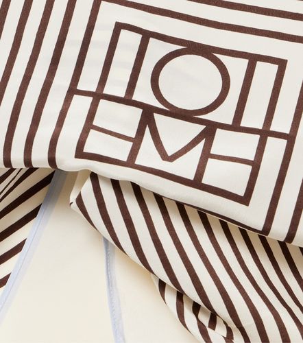Toteme Foulard Monogram en soie - Toteme - Modalova