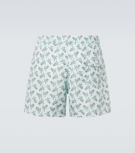 Short de bain Madeira à imprimé - Fedeli - Modalova