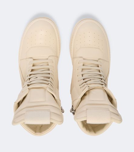 Baskets Mega Bumper Geobasket en cuir - Rick Owens - Modalova