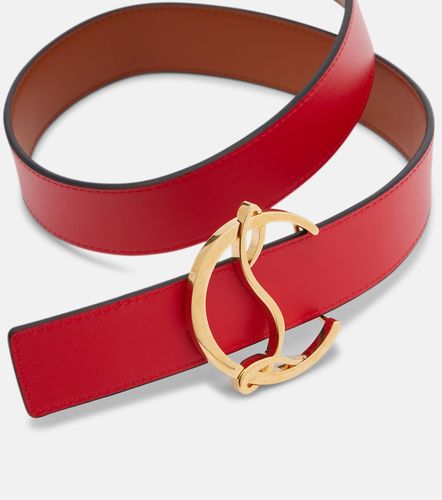 Ceinture réversible CL en cuir - Christian Louboutin - Modalova