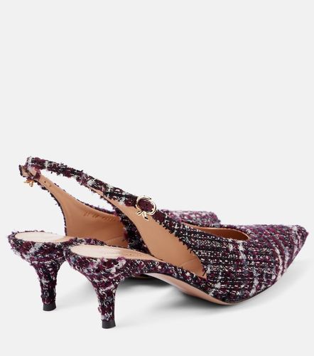 Escarpins slingback 55 en bouclé - Gianvito Rossi - Modalova