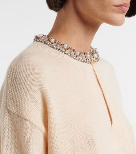 Pull en laine vierge à ornements - Valentino - Modalova