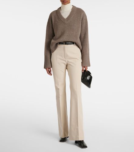 Pantalon évasé Tafira en gabardine - Joseph - Modalova